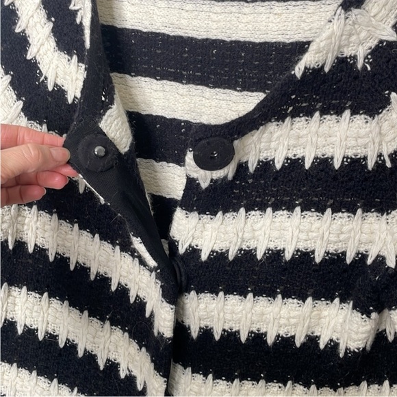 Anthropologie HWR Monogram Wool & Angora
Blend Knit Cardigan Sweater - Picture 10 of 15